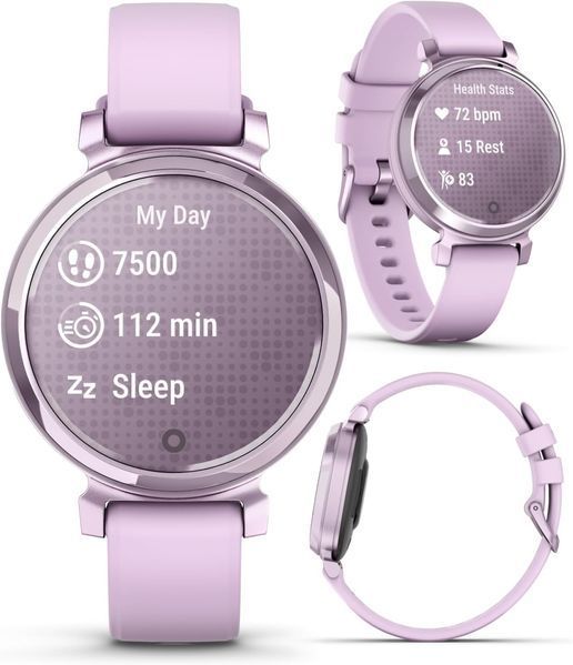 Garmin Lily 2 Metallic Lilac with Lilac Silicone Band (010-02839-01/21) SV8022 фото