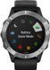 Garmin Fenix 6 Solar Silver with black band (010-02410-00) E7102 фото 6