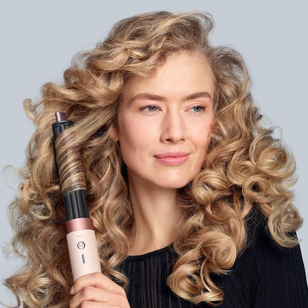 Мультистайлер Dyson Airwrap Co-anda2x Multi Hair Styler Straight+Wavy Red Velvet/Gold (176955-01) DA2234VT фото