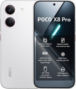 POCO X8 Pro 12/512GB White J2005 фото