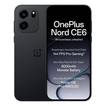 Смартфон OnePlus Nord CE6 8/256GB Pitch Black J1424 фото