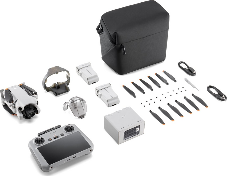 Квадрокоптер DJI Mini 4 Pro Fly More Combo DJI RC 2 (CP.MA.00000735.01) D1051 фото