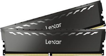 Lexar 16 GB (2x8GB) DDR4 3600 MHz Thor Black (LD4U08G32C16LG-RUD) SV2014 фото