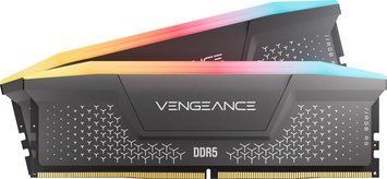 Corsair 32 GB (2x16GB) DDR5 6000 MHz Vengeance Cool Gray (CMK32GX5M2E6000Z36) VT2029 фото