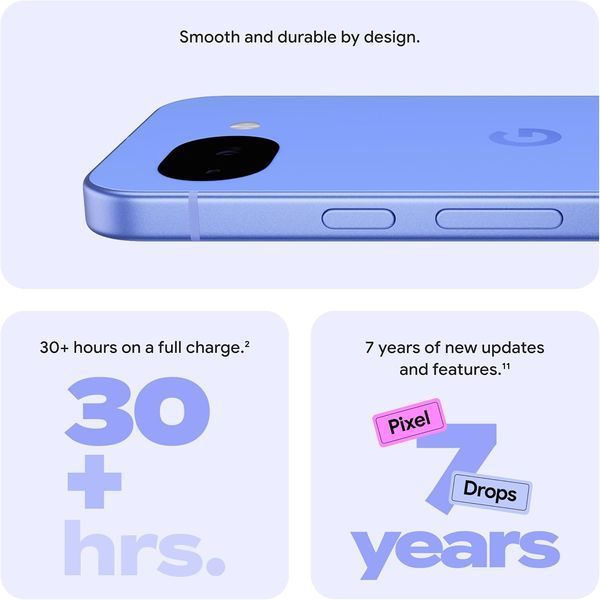 Google Pixel 10a 8/128GB Lavender AC1311 фото