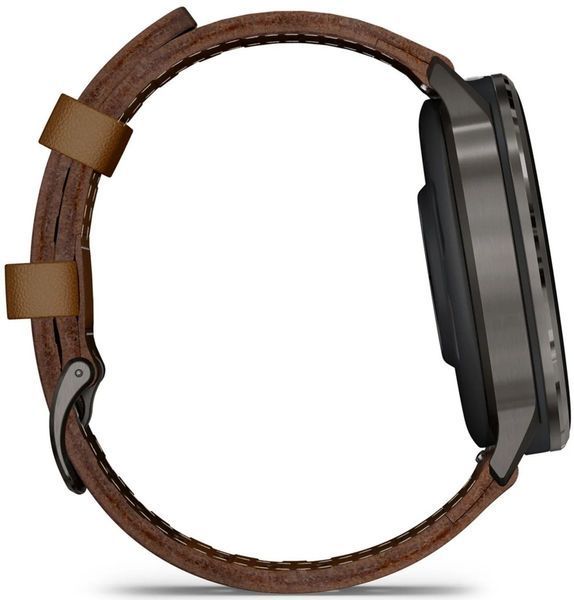 Garmin Venu 4 45 mm Slate with Brown Leather Band (010-03014-03) AD2157 фото