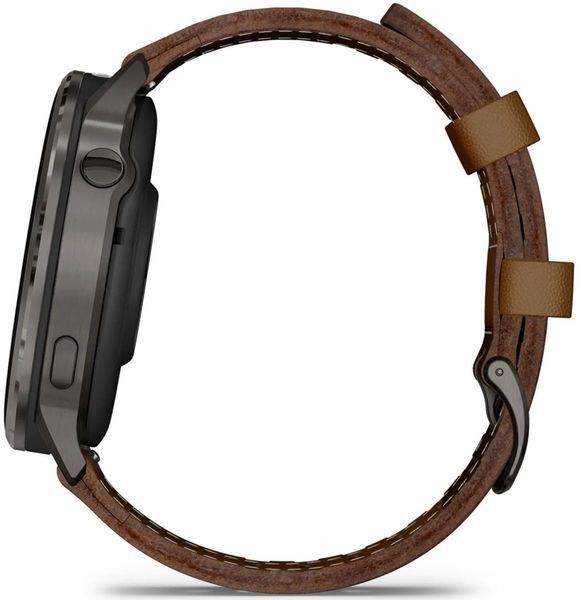 Garmin Venu 4 45 mm Slate with Brown Leather Band (010-03014-03) AD2157 фото
