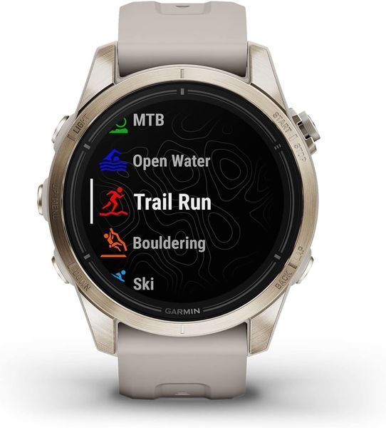 Garmin Epix Pro Gen 2 Sapphire 42mm Soft Gold w. Light S. Band (010-02802-10/11) DA1029 фото