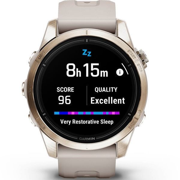 Garmin Epix Pro Gen 2 Sapphire 42mm Soft Gold w. Light S. Band (010-02802-10/11) DA1029 фото