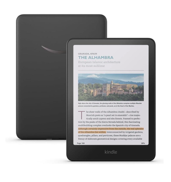 Електронна книга з підсвічуванням Amazon Kindle Colorsoft Signature Edition 1st Gen. 16 GB 2025 Metallic Black SV1710 фото