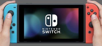 Nintendo Switch with Neon Blue and Neon Red Joy-Con (045496452629) E7067 фото