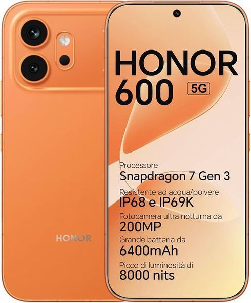 Смартфон Honor 600 8/512GB Orange EU T1048 фото