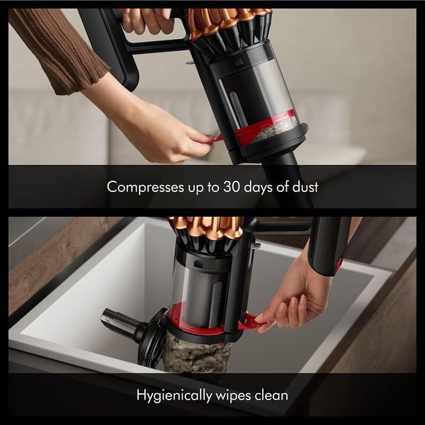 Вертикальний + ручний пилосос (2в1) Dyson V16 Piston Animal Submarine Matte Black/Copper (492969-01) D3002 фото