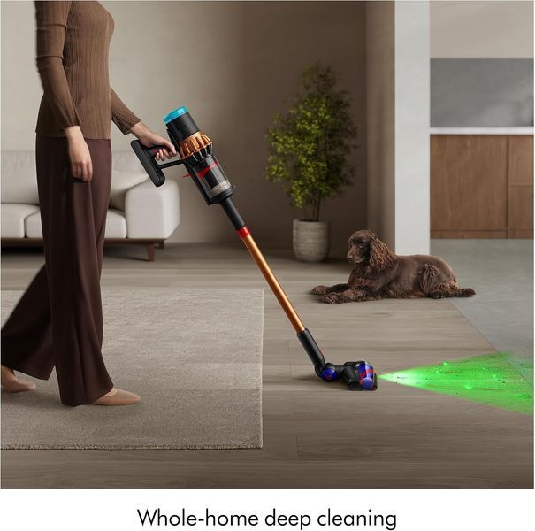 Вертикальний + ручний пилосос (2в1) Dyson V16 Piston Animal Submarine Matte Black/Copper (492969-01) D3002 фото