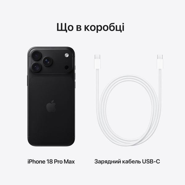 Смартфон Apple iPhone 18 Pro Max 256GB Black (MJXN4) IP2050 фото