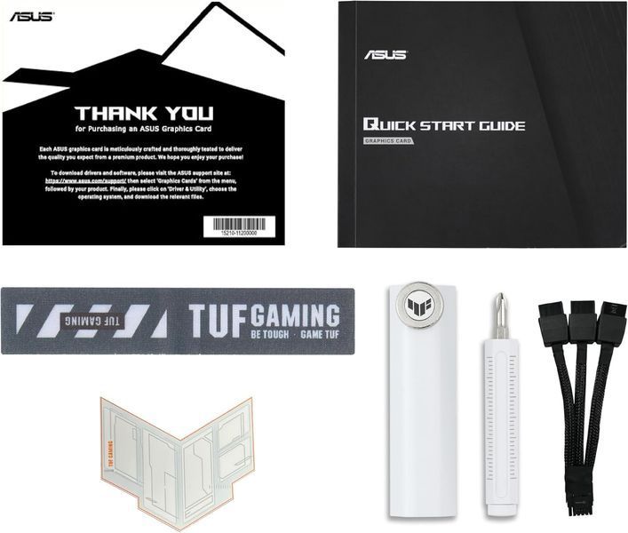 ASUS TUF-RTX5070TI-O16G-BTF-WHITE (90YV0N60-M0NA00) D0108 фото