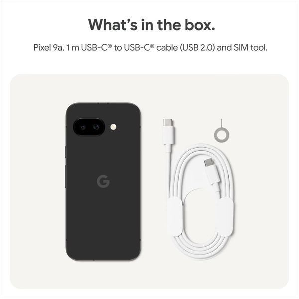 Google Pixel 9a 8/256GB Obsidian AC1321 фото