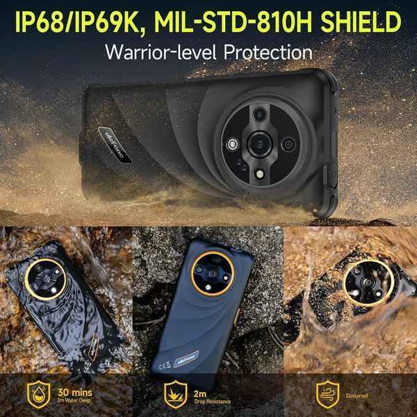 Смартфон Ulefone Armor X31 6/128GB Classic Black XT1024 фото