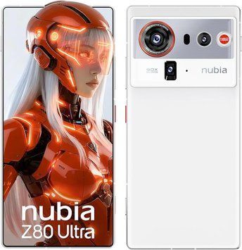 Смартфон ZTE nubia Z80 Ultra 16/512GB White X8451 фото