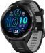Garmin Forerunner 965 Carbon Gray Titanium Bezel w. Blk Case Blk/Powder Gray S. Band (010-02809-00/10/80) DA6TX4EG7TL фото 1