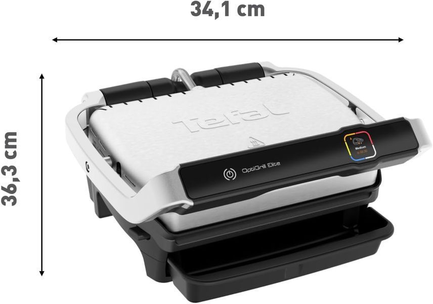 Електрогриль притискний Tefal OptiGrill Elite GC750D16 AK4401 фото