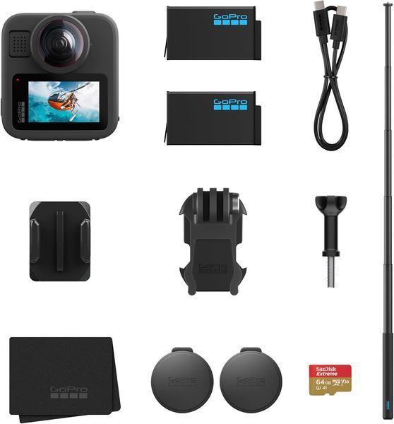 GoPro MAX 2 New Accessory Bundle (CHDFZ-311-RW) D2989 фото