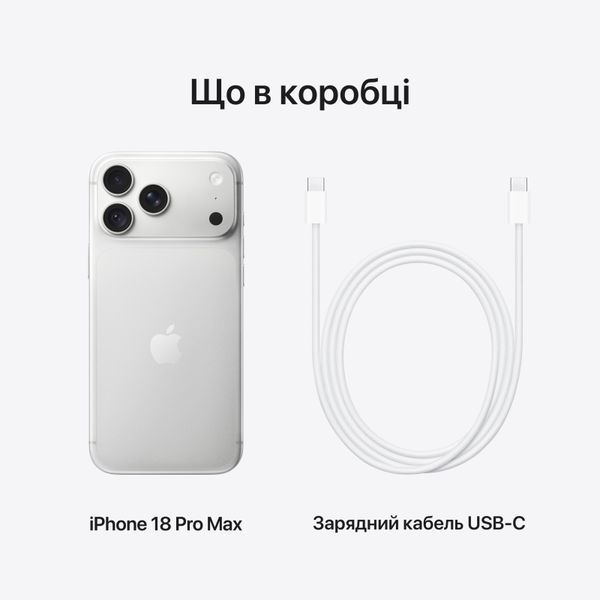 Смартфон Apple iPhone 18 Pro Max 256GB Silver (MJXP4) IP2051 фото