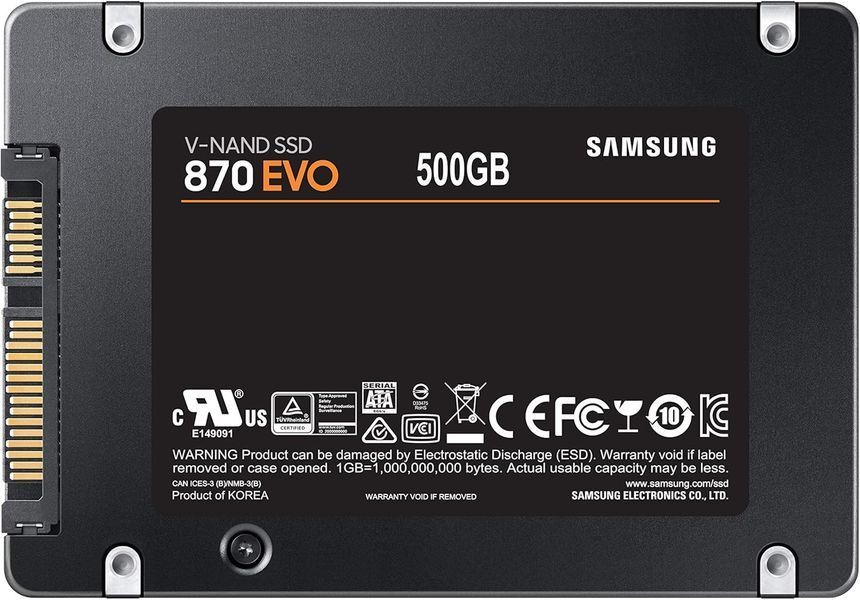 Samsung 870 EVO 500 GB (MZ-77E500B) AK2044 фото