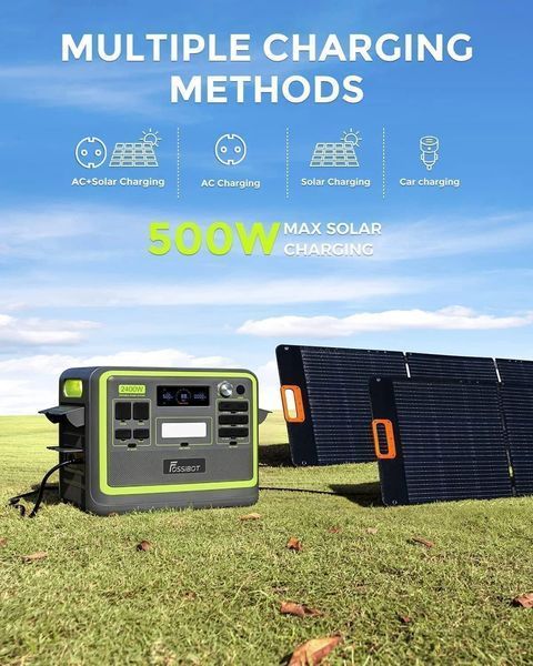 Fossibot F2400 Green Wi-Fi SL2002 фото