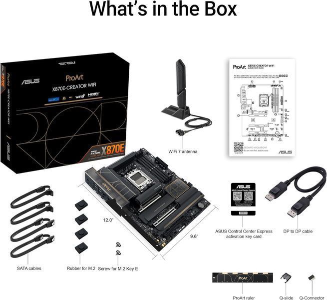 ASUS ProArt X870E-CREATOR WIFI AK1012 фото