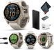 Смарт-годинник Garmin Fenix 8 43mm AMOLED Sapphire Soft Gold w. Fog Gray/Dark Sandstone S. Band (010-02903-10/11/18) PP1451 фото 9