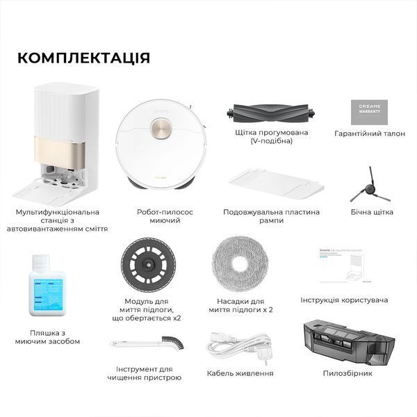 Dreame X40 Ultra White E7036 фото