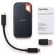 SSD накопичувач SanDisk Extreme Portable V2 1 TB Black (SDSSDE61-1T00-G25) AK4410 фото 2
