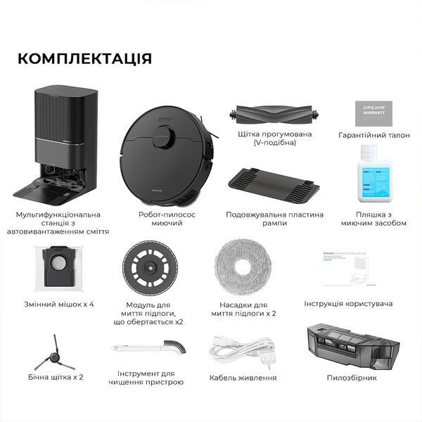 Dreame X40 Ultra Complete Black E7037 фото