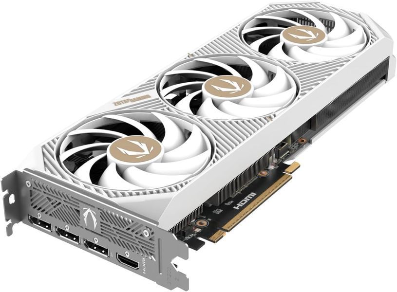 Відеокарта Zotac GAMING GeForce RTX 5070 AMP White Edition (ZT-B50700FQ-10P) D2148 фото