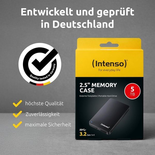 Intenso Memory Case 5 TB Black (6021513) AK2032 фото