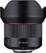 Samyang AF 14mm f/2.8 UMC Nikon (F1110603103) EG4071 фото 1