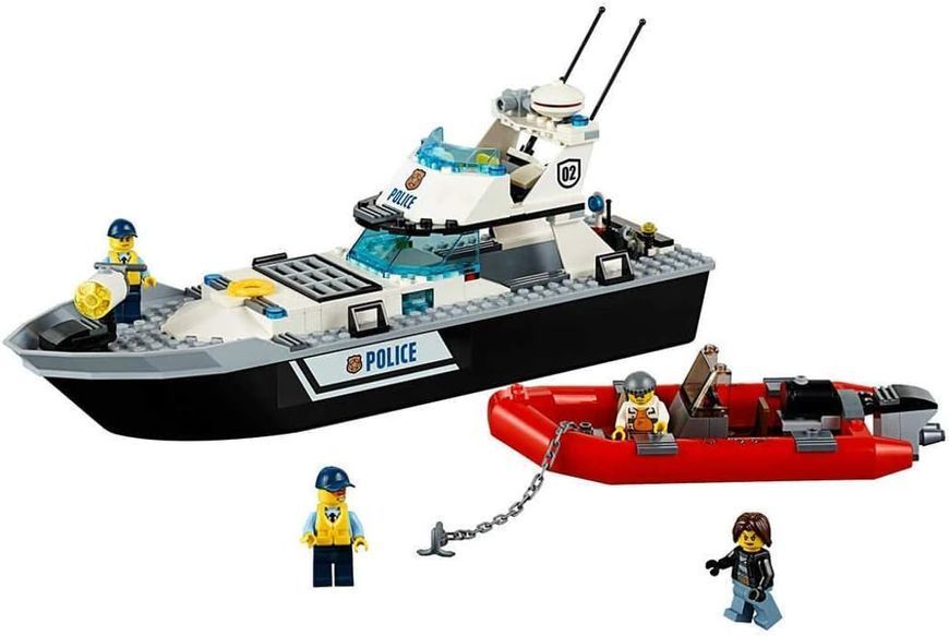 LEGO City Police Полицейский патрульный катер (60129) VT1130 фото