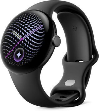 Смарт-годинник Google Pixel Watch 5 41mm Wi-Fi Matte Black Aluminum case / Obsidian Active Band GY1450 фото