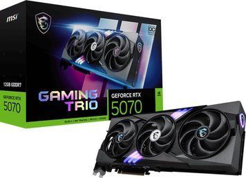 MSI GeForce RTX 5070 12G GAMING TRIO OC (912-V532-029) IT0001 фото