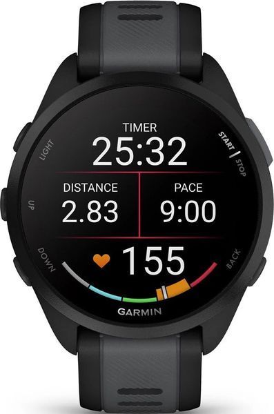 Garmin Forerunner 165 Black/Slate Gray (010-02863-20/A0/AC) SVK205 фото