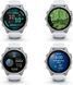 Garmin Fenix 8 43mm AMOLED Silver with Whitestone Silicone Band (010-02903-00/06) XT1023 фото 3