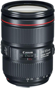 Универсальный объектив Canon EF 24-105mm f/4L II IS USM (1380C005) FS1019 фото