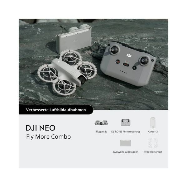 Квадрокоптер DJI Neo Fly More Combo with RC-N3 (CP.FP.00000185.01) DT1080 фото