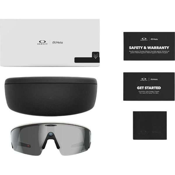 Oakley Meta Vanguard - Prizm Black Lenses / White Frame (OW8001-0552) IT6007 фото