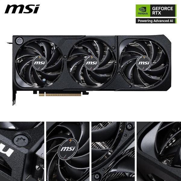 Відеокарта MSI GeForce RTX 5070 Ti 16G SHADOW 3X OC IT303AD фото