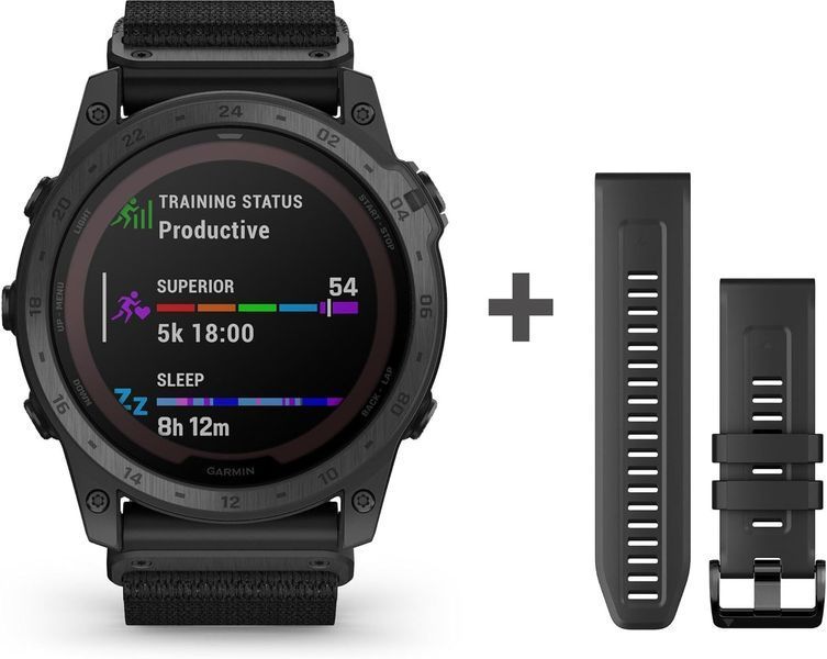 Garmin Tactix 7 Pro Ballistics Edition S. Powered T. Watch w. Applied B. and Nylon Band (010-02704-20/21) AD2250 фото