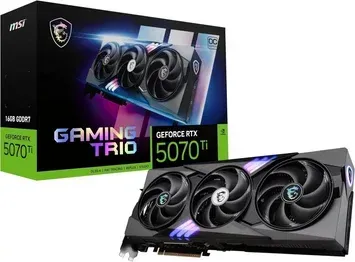 Відеокарта MSI GeForce RTX 5070 Ti 16G GAMING TRIO OC